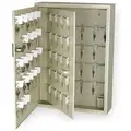 Key Control Cabinet: Cabinet with Cam Lock, 500 Key Capacity (Units)