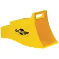 Gobagger Sand Bag Filling Tool: Yellow, 26 in Overall L, 9 1/2 in Overall Wd