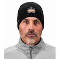 N-Ferno By Ergodyne Flame Resistant Knit Cap, Universal, Stretch Knit Adjustment Type, Black, Covers Head, Beanie