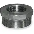 316 Stainless Steel Hex Bushing, MNPT x FNPT, 1" x 3/4" Pipe Size - Pipe Fitting