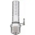 Stainless Steel Swivel Hose Adapter, For Use With Nozzles and Hose