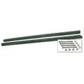 United Visual Products Sign Post, Square, 10 ft. x 3-1/2" x 3-1/2", Plastic, Green, Sign Post Finish Unfinished
