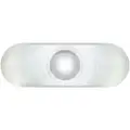 Imperial LED Back Up Light White, Oval, 6" 12V, 1 Diode