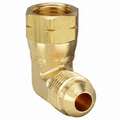 Swivel Elbow, 90 Degrees: For 3/4 in x 3/4 in Tube OD, Flared x Flared, 1 5/8 in Overall Lg, 5 PK