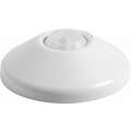 Ceiling Hard Wired Occupancy Sensor, 2463 sq. ft. Microphonic, Passive Infrared, White