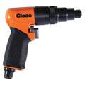 Cleco Screwdriver: 1/4 in, Industrial Duty, 0.8 ft-lb to 8.3 ft-lb, 1,800 RPM Free Speed, Trigger