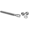 Eye Bolt with Nuts, Height 7 13/16 in, Plow Compatibility Universal, Material Steel