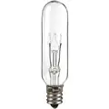 Lumapro 15.0 Watts Incandescent Lamp, T6, Candelabra Screw (E12), 102 Lumens, 2800K Bulb Color Temp., 1 EA