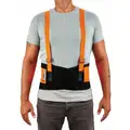 Proflex Back Support: 3XL Back Support Size, 8 in Wd, 46 in to 52 in Fits Waist Size