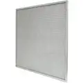 Washable Metal Air Filter, Panel, 16x25x1
