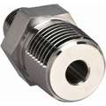 316 Stainless Steel Hex Nipple, MNPT, 1/4" x 1/8" Pipe Size - Pipe Fitting