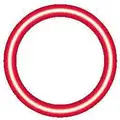 O-Ring A/C Ov116 Ford Red Oval