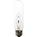 60 Watts Incandescent Lamp, T10, Medium Screw (E26), 420 Lumens, 2800K Bulb Color Temp., 1 EA