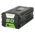 Greenworks Pro Battery: Greenworks Pro, Greenworks Pro, Li-Ion, 1 Batteries Included, 4 Ah