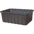 Ultratech Uncovered, Polyethylene Containment Sump; 360 gal. Spill Capacity, Drain Included, Black