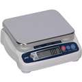 Compact Bench Scale: 5,000 g Capacity, 1 g Scale Graduations, 7 1/2 in Weighing Surface Dp