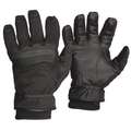 Cold Protection Gloves, Goatskin Leather Palm Material, XL, Black, Thinsulate
