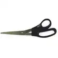 Scissors, Multipurpose, Straight, Right Hand, Stainless Steel, Length of Cut: 4"