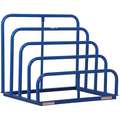 Vertical Sheet Storage Rack with 4 Bays; 47-3/8"W x 36"D x 41-3/4"H, 6000 lb. Total Load Capacity