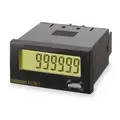 Omron Hour Meter, LCD, Hours, Hours/Days Display Units, Number of Digits 7, Rectangular