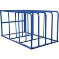 Vertical Sheet Storage Rack with 4 Bays; 50"W x 84"D x 44"H, 6000 lb. Total Load Capacity