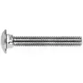 Carriage Bolt, Square Neck, 18/8 - 304 Stainless Steel, 1/4"-20 x 1", 100 PK