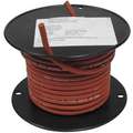 50 ft., 25 kVDC Ignition Wire with HV Cable Type and 16 AWG Wire Size, Red