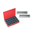 Imperial Carbon Steel Split Roll Pin Assortment, Zinc Plated, 375 Pieces