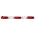 IMPERIAL Incandescent Light Bar; Red