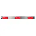 IMPERIAL Incandescent Light Bar; Red