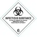 Infectious Substance In Case of Damage or Leakage I mm ediately Notify Public Health Authority, Class