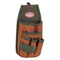 Green, Tool Pouch, Polyester, For Maximum Belt Width 2 in