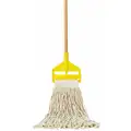 Clamp Cotton String Wet Mop Head, White