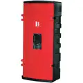Flamefighter Fire Extinguisher Cabinet, 37" Height, 17 1/2" Width, 11" Depth, 30 lb Capacity