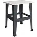 Fixed Height Work Table, Particleboard, 16" Depth, 24" Height, 19" Width,400 lb. Load Capacity