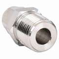 Stainless Steel A-LOK x MNPT Thermocouple Connector, 1/4" Tube Size
