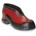 Overshoe, Men's, Fits Shoe Size 13, Ankle Shoe Style, Rubber Outsole Material, 1 PR