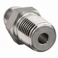 316 Stainless Steel Male Connector, Male BSPT, 3/8" Pipe Size - Pipe Fitting