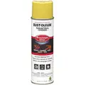 Rust-Oleum Water-Base Precision Line Marking Paint, High Visibility Yellow, 17 oz.