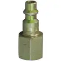 Coupler Plug,(f)npt,1/4,Brass