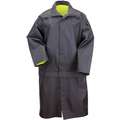 5.11 Tactical Black/Yellow, Rain Jacket, M, Nylon, Unisex, Hood Style None, High Visibility Yes