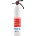 2-1/2 lb., ABC Class, Dry Chemical Fire Extinguisher; 12 ft. Range Max., 8 to 10 sec. Discharge Time