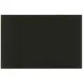United Visual Products Push-Pin Bulletin Board, Self-Adhesive Fabric, 48"H x 72"W, Black