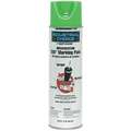 Industrial Choice Water-Base 360 Degree Marking Paint, Fluorescent Green