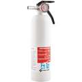 First Alert 2 lb., BC Class, Dry Chemical Fire Extinguisher; 12 ft. Range Max., 8 to 10 sec. Discharge Time
