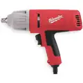 Milwaukee 1/2" Impact Wrench, 120VAC Voltage, Detent Pin, 300 ft.-lb. Max. Torque