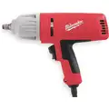 Milwaukee 1/2" Impact Wrench, 120VAC Voltage, Friction-Ring w/thru Hole, 300 ft.-lb. Max. Torque