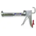 Ratchet Rod Caulk Gun, Zinc-Chromate Plated, 10.3 oz., Industrial Super