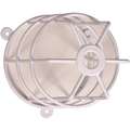 Beacon and Sounder Cage, Steel, Surface Mounting, 8 3/8" Width, 8 7/8" Depth