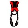 Protecta Vest-Style Harness with 420 lb. Weight Capacity, Black, M/L